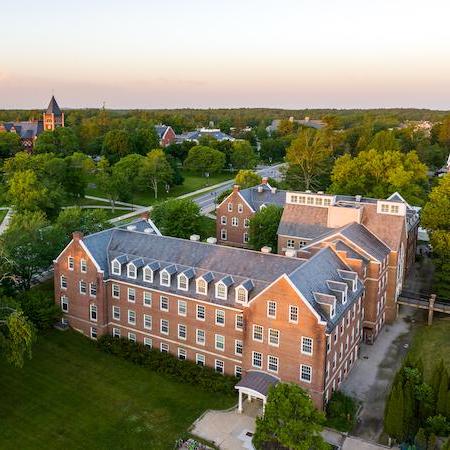 UNH Campus aerial view